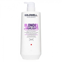 Goldwell odżywka blondes highlights neutralizująca do włosów blond 1000 ml